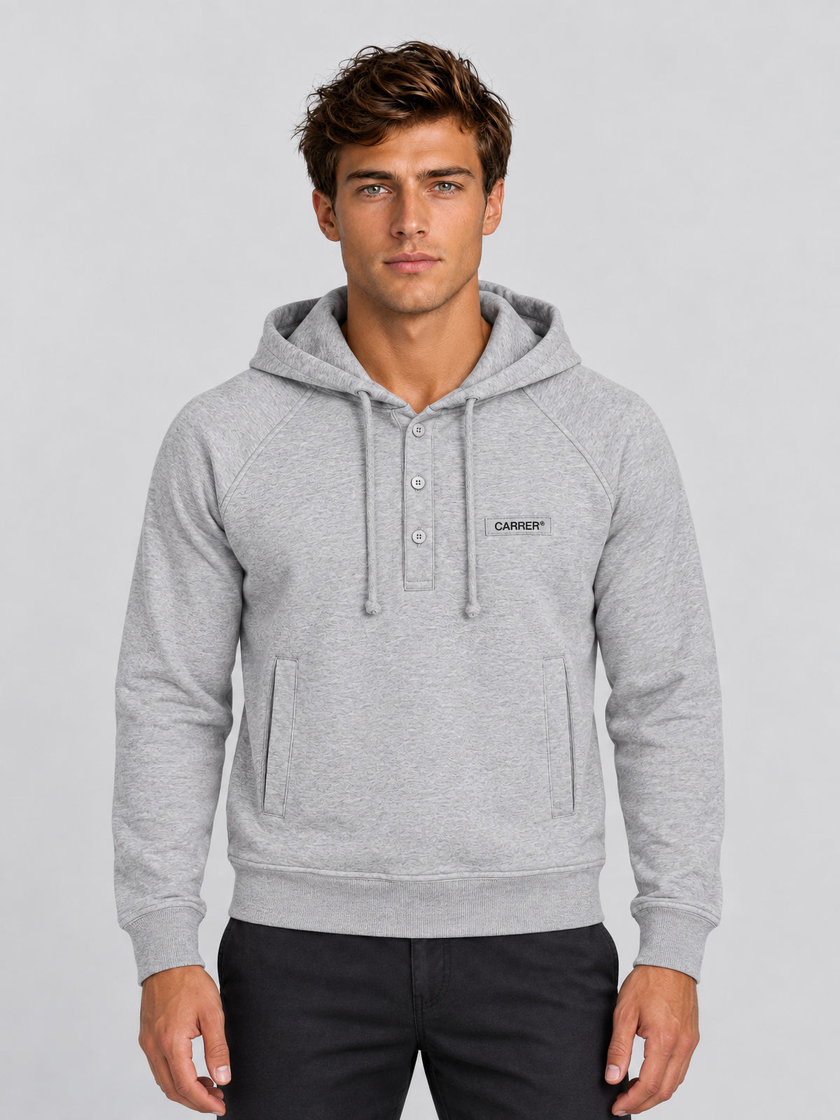 Sudadera Kyd Hoodie de Carrer en Grey Melange