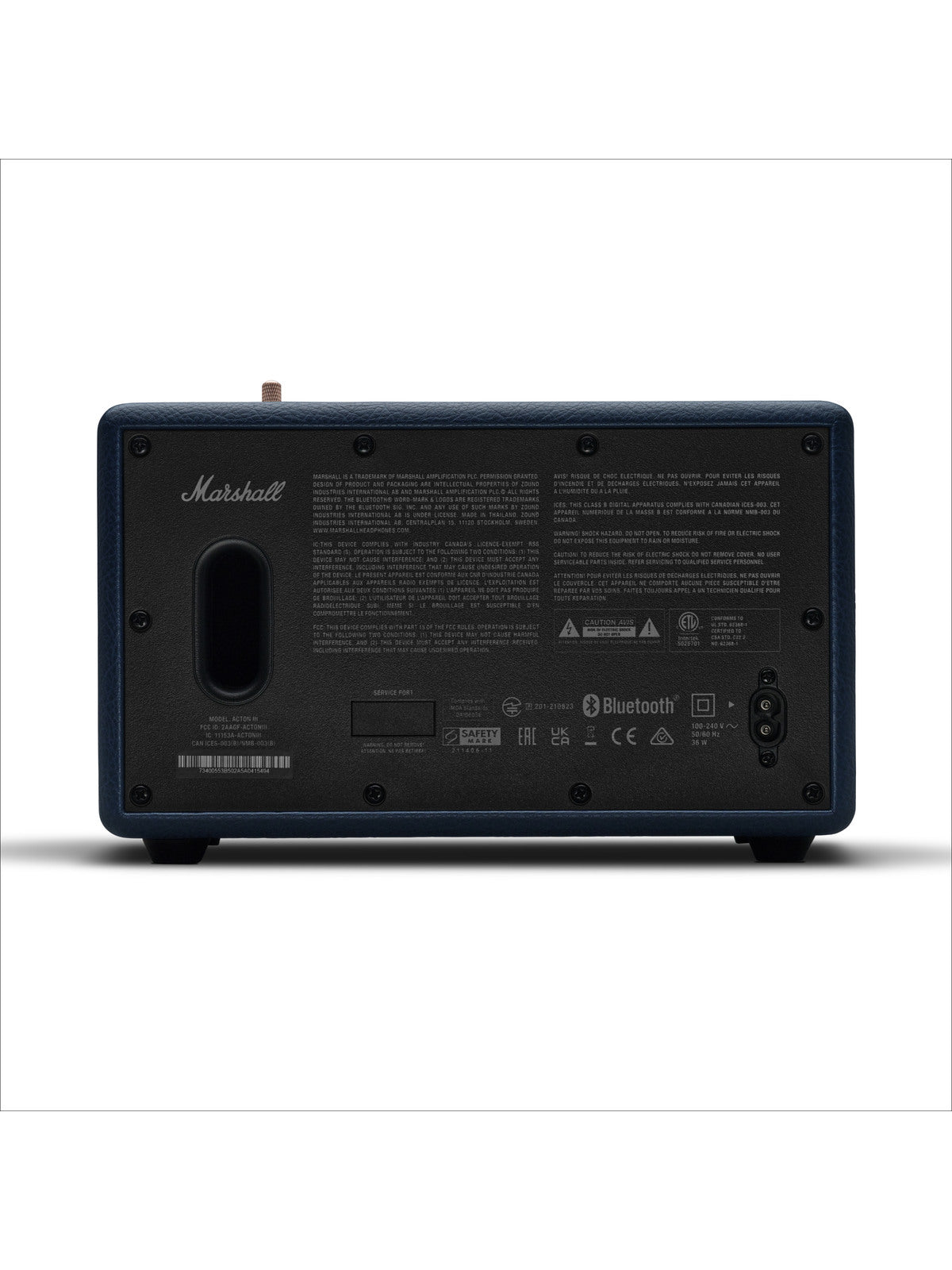 Altavoz Marshall Acton III Midnight Blue en color Midnight Blue