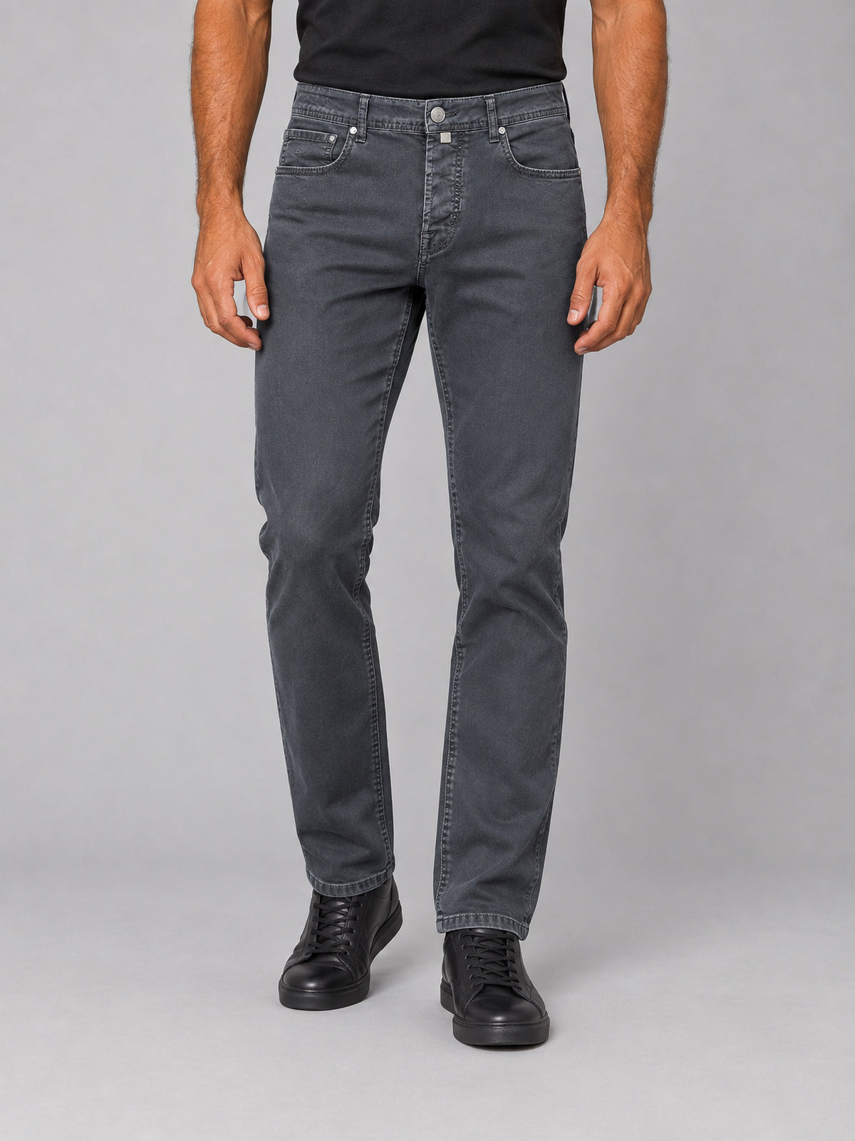 Jeans Bard de Jacob Cohën en gris gunmetal