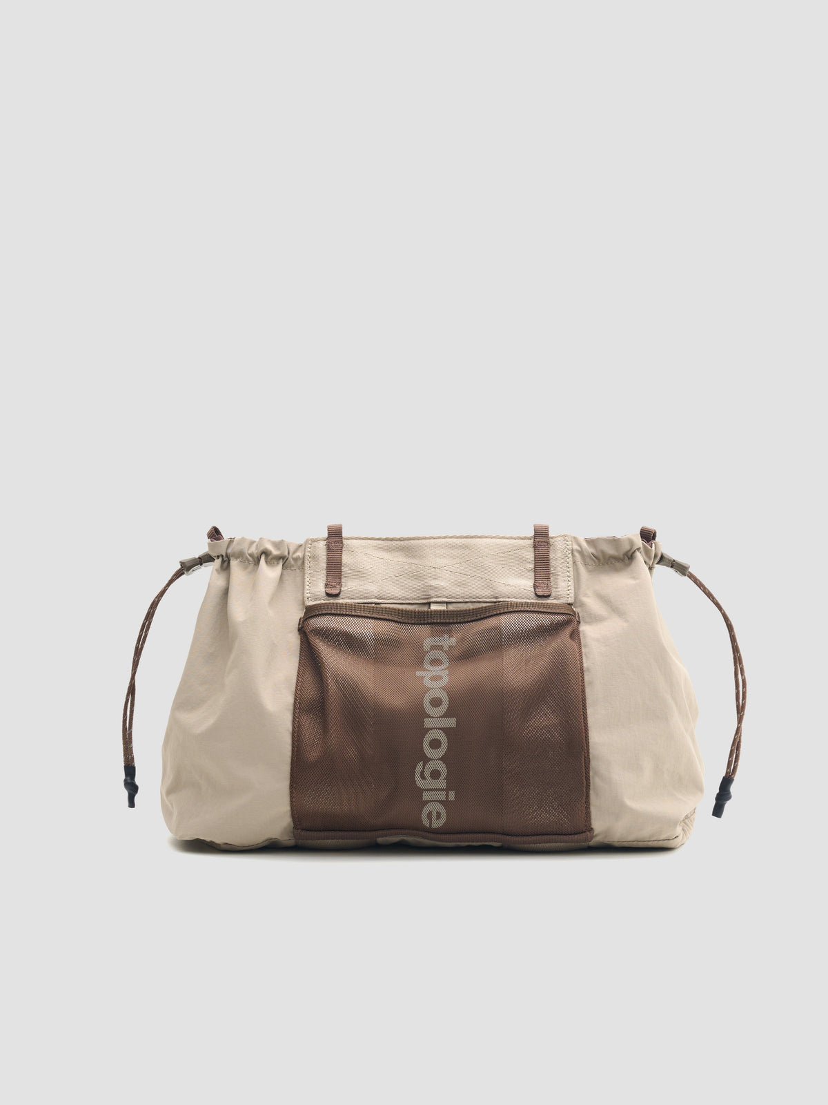Bolso Topologie Summit Tote Wide Small en Cocoa / Tech Sateen