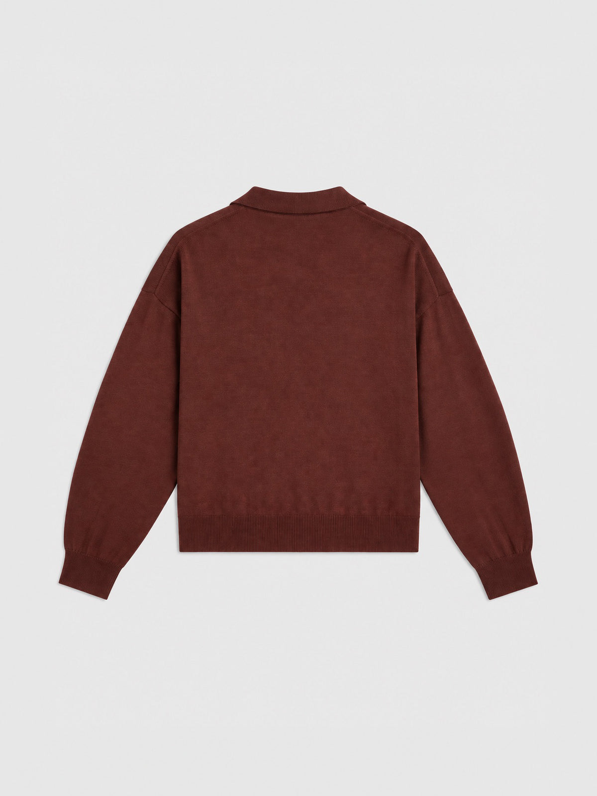 Polo Fleming de Soeur en lana merino ACAJOU para mujer