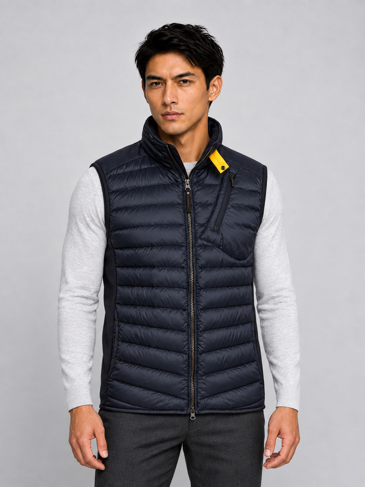 Chaleco híbrido Parajumpers Zavier Blue Navy para hombre