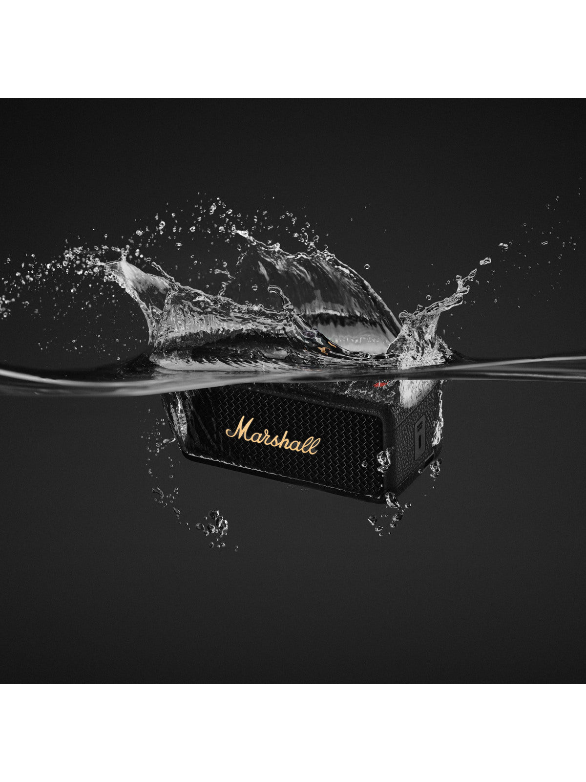 Altavoz Marshall Emberton III Black and Brass en color Black and Brass