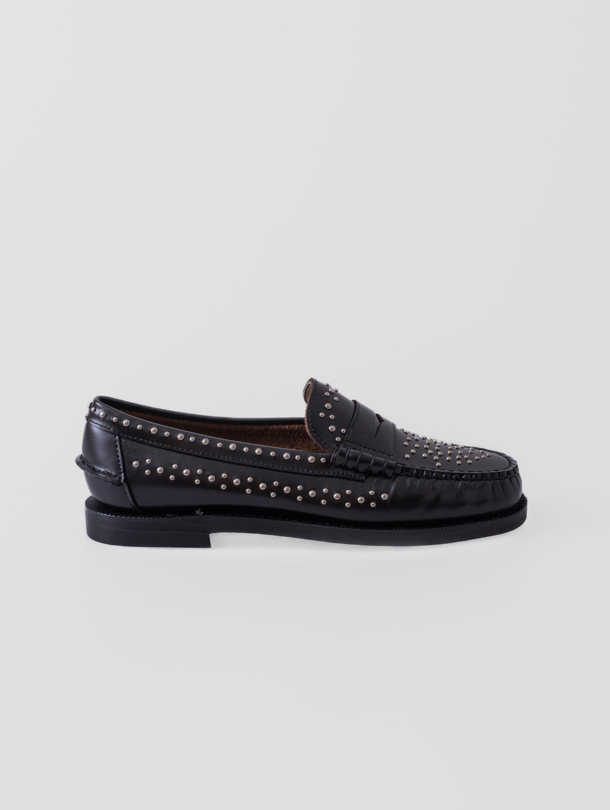 SEBAGO DAN STUDS WOMAN, BLACK, mujer: mocasín