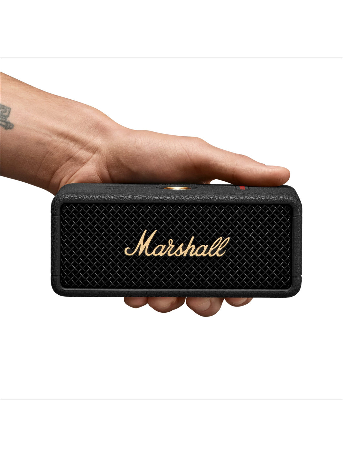 Altavoz Marshall Emberton III Black and Brass en color Black and Brass