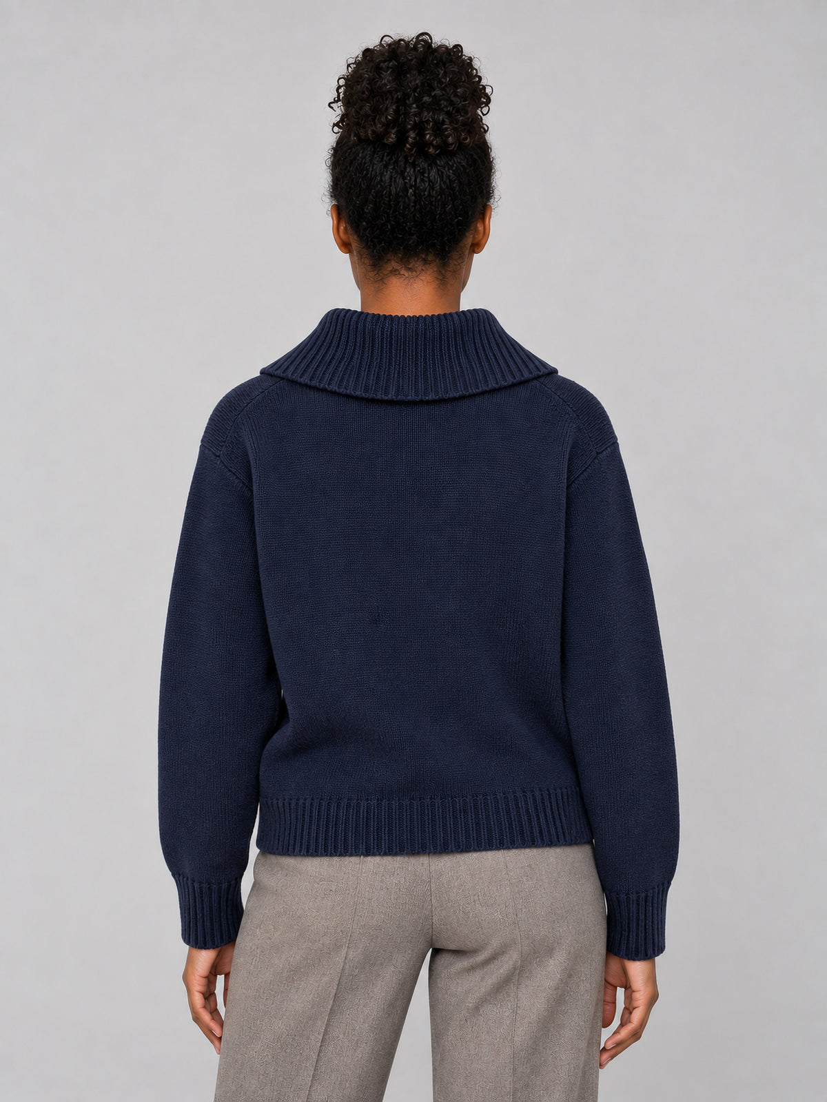 Jersey Adria de Ecoalf en Deep Navy