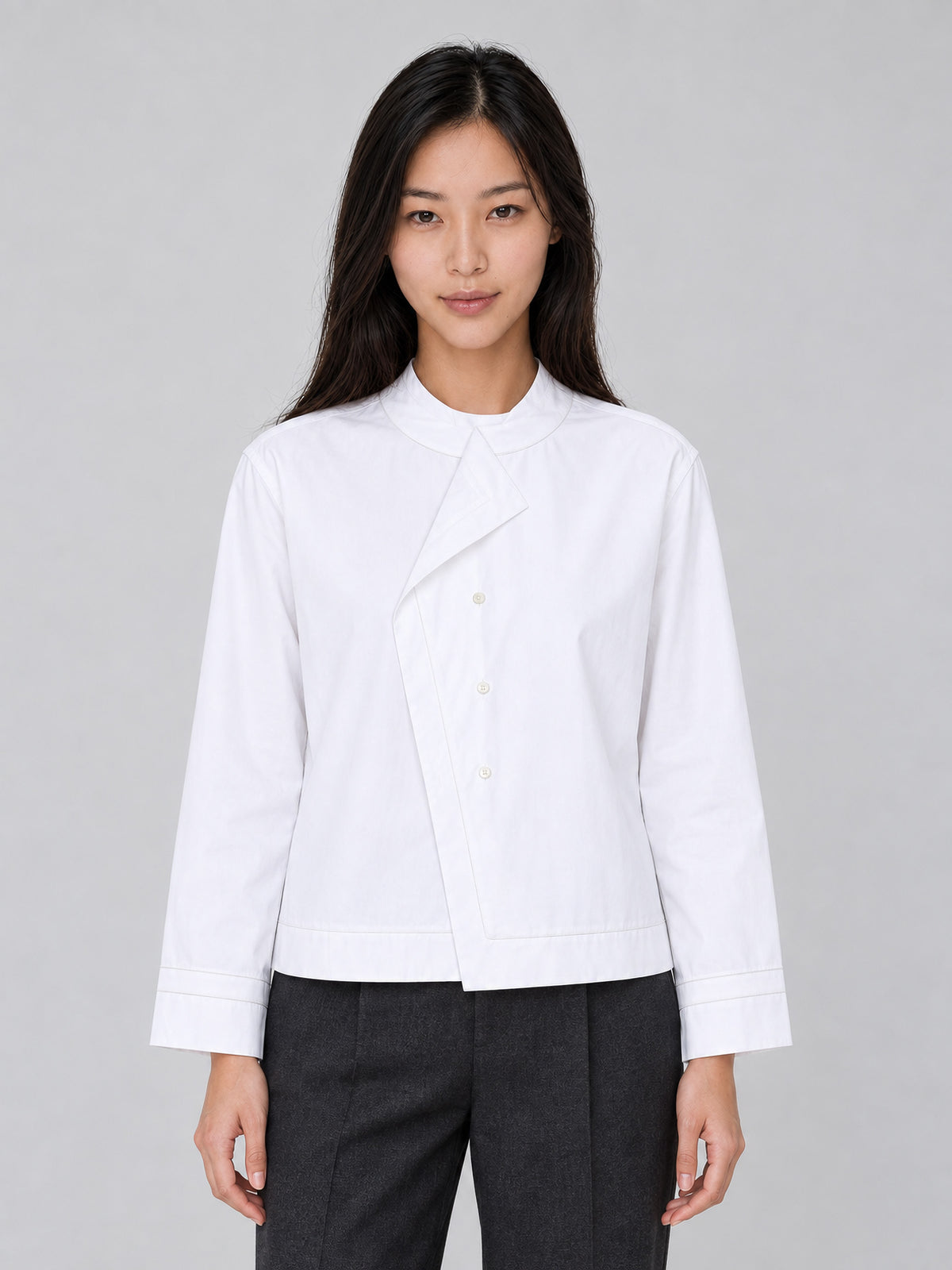 Blusa Lorraine de Soeur en algodón BLANC para mujer