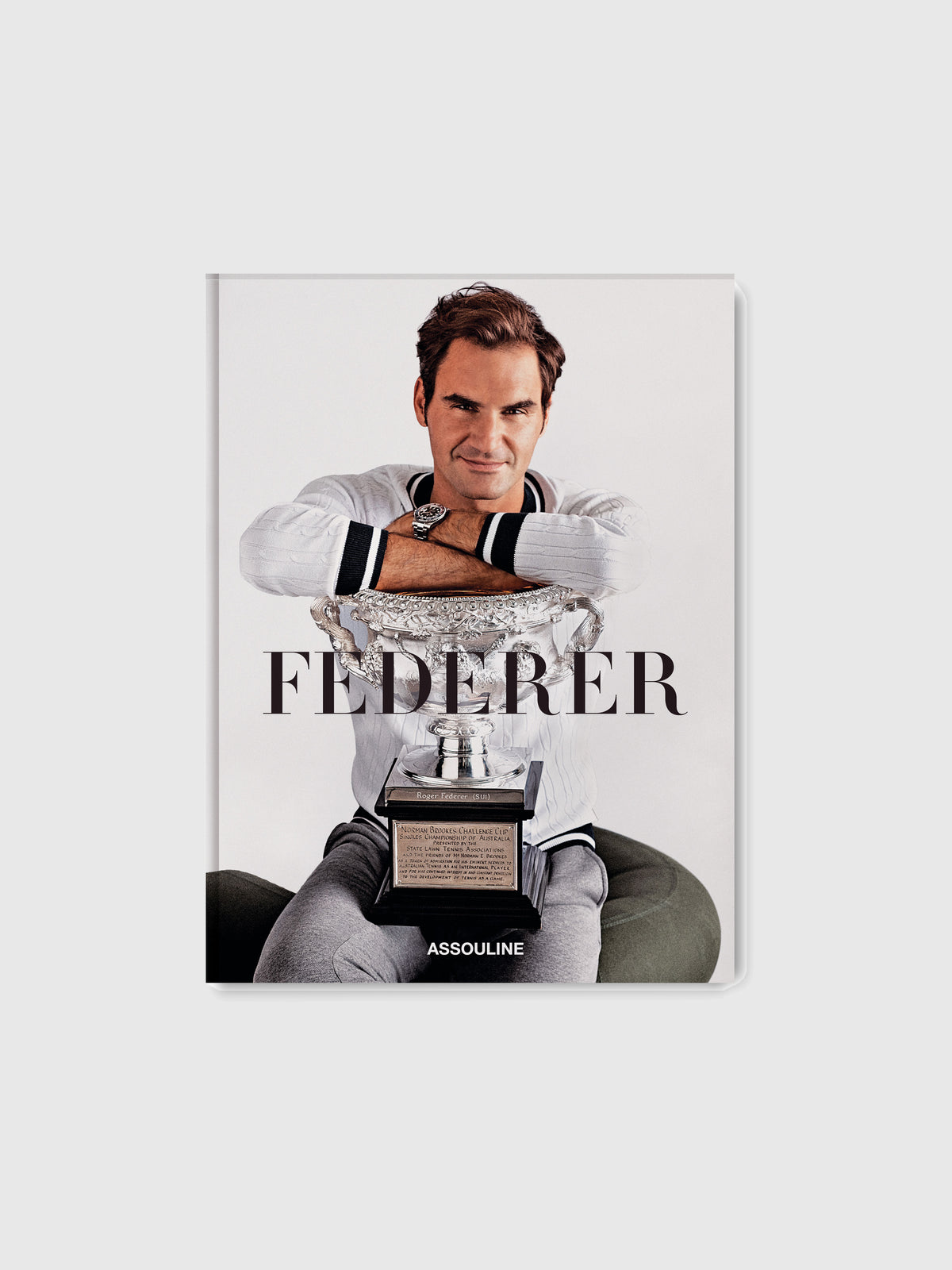 Federer (Classic) de Assouline, portada del libro ilustrado