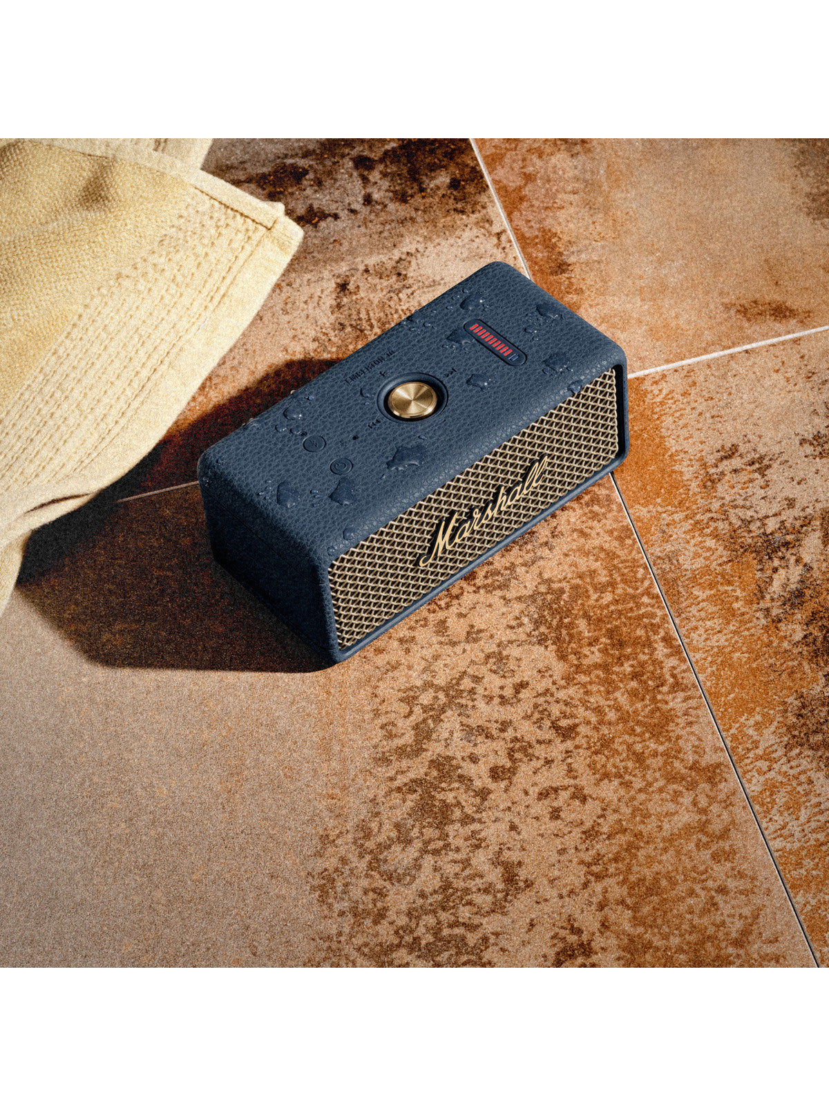 Altavoz Marshall Emberton III Midnight Blue en color Midnight Blue