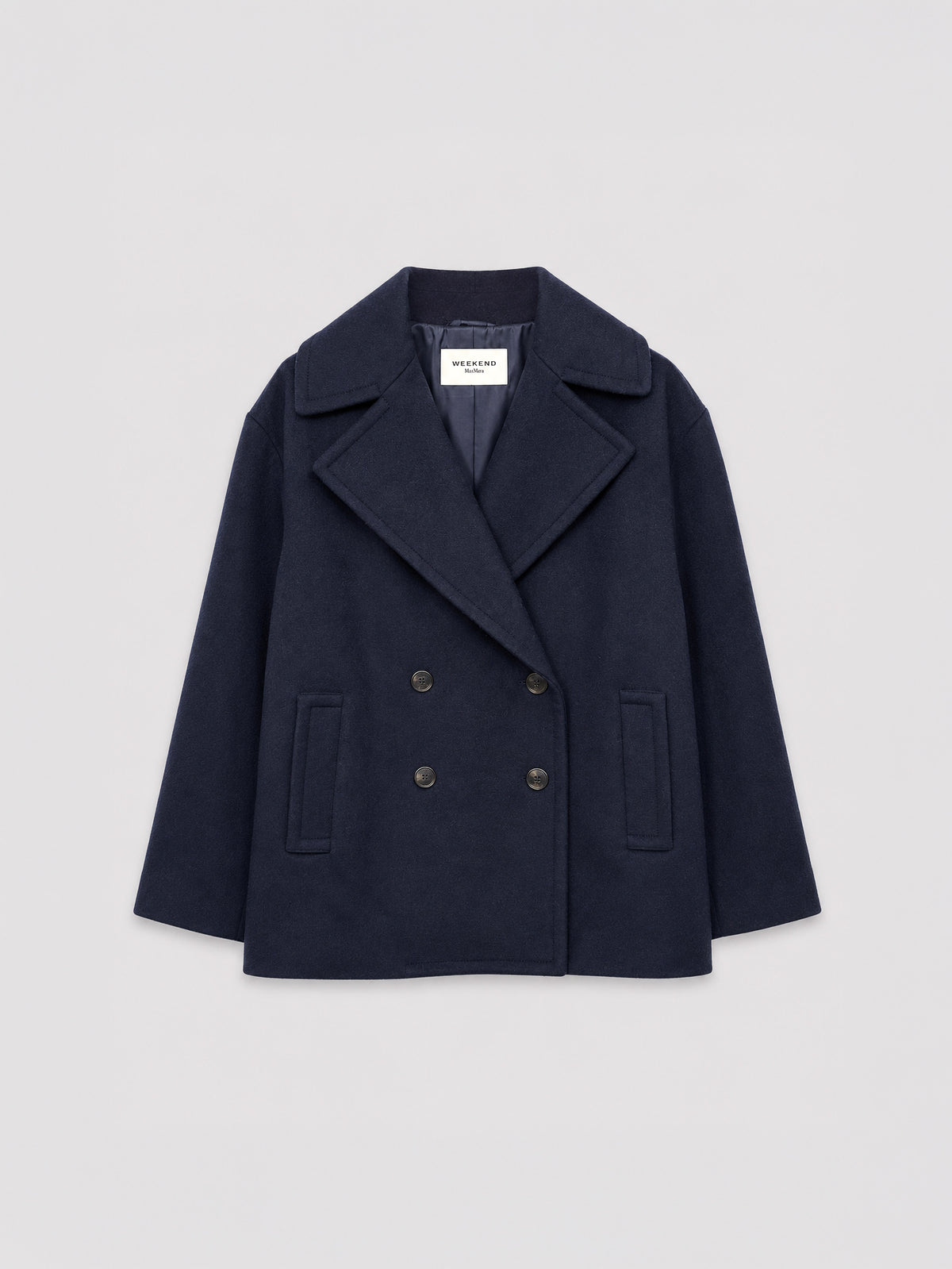 Abrigo Dalpe de Weekend Max Mara en color Navy para mujer