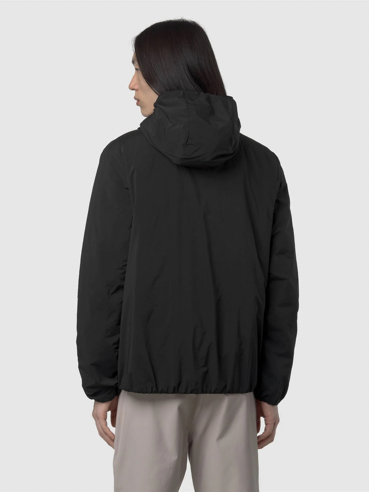 Chaqueta de hombre K-Way Jack Plain Warm en color Black Pure