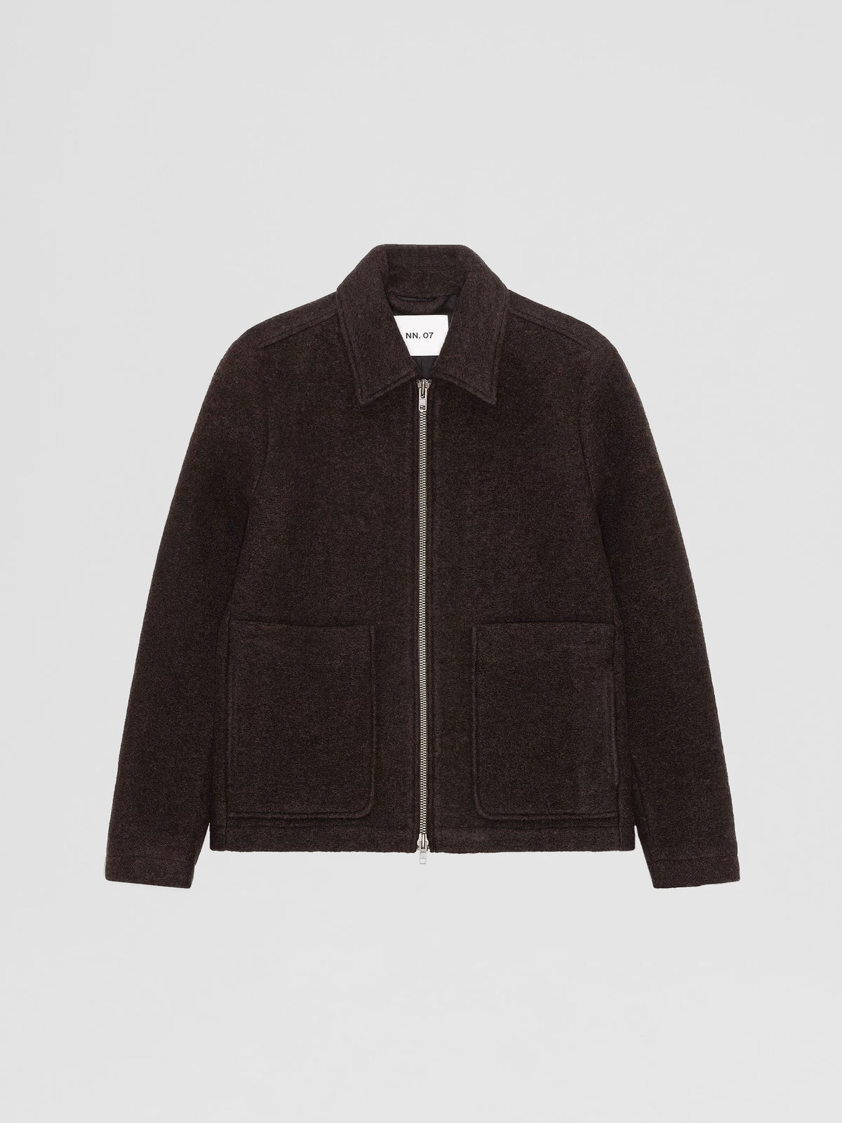 Chaqueta de lana Gael 8267 de NN.07 en color Dusky Port