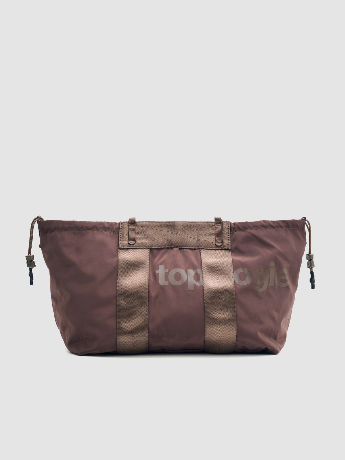 Bolso Topologie Summit Tote Wide Small en Cocoa / Tech Sateen
