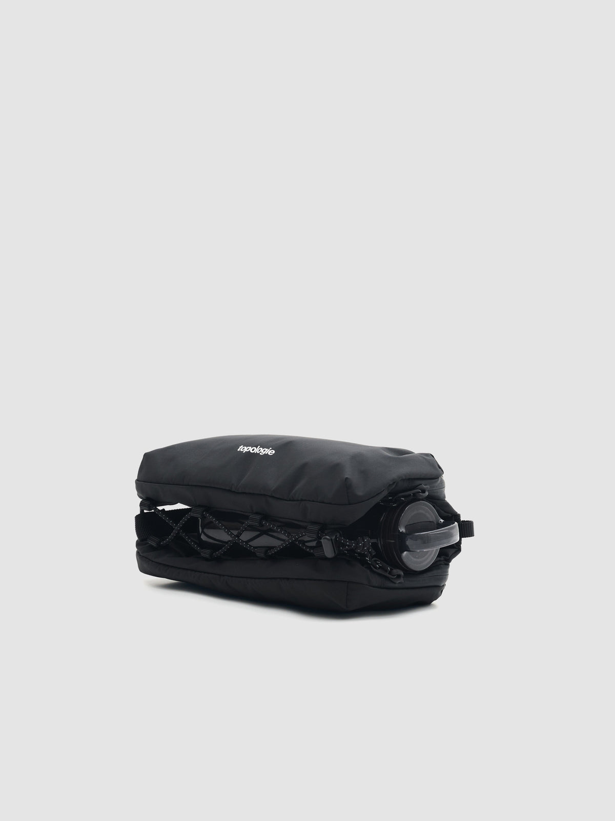 Bolso Topologie Bottle Sacoche Medium en Black / Papery