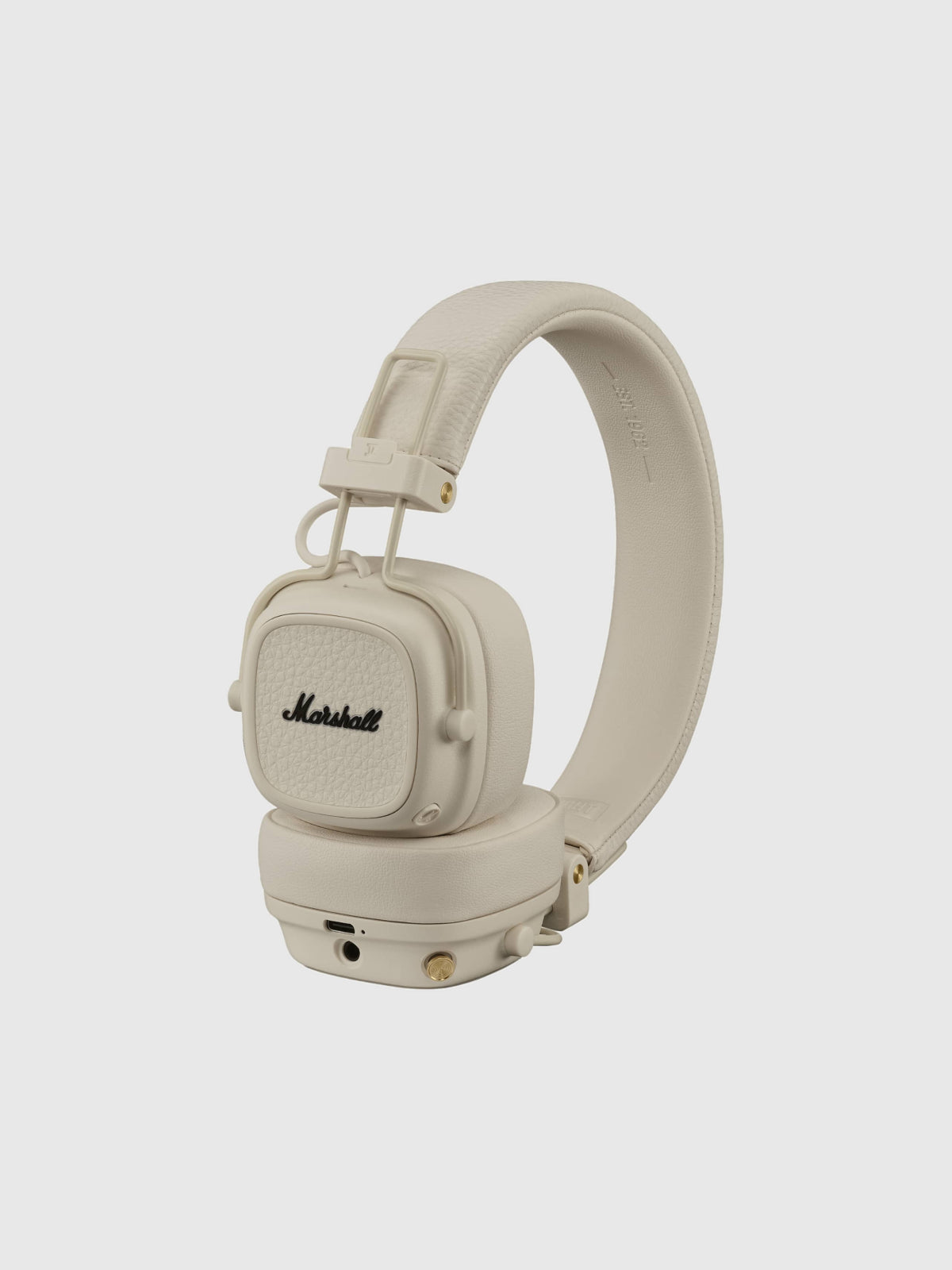 Auriculares Marshall Major V Cream en color Cream