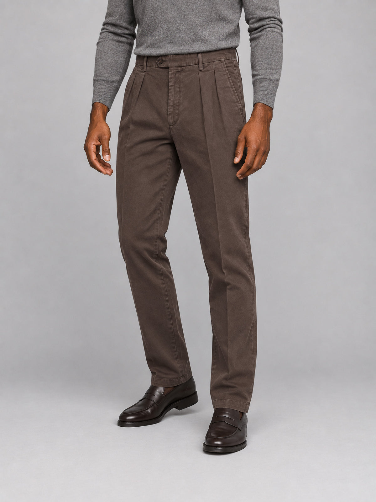 Pantalón de gabardina MARFRANC en color MORO para hombre
