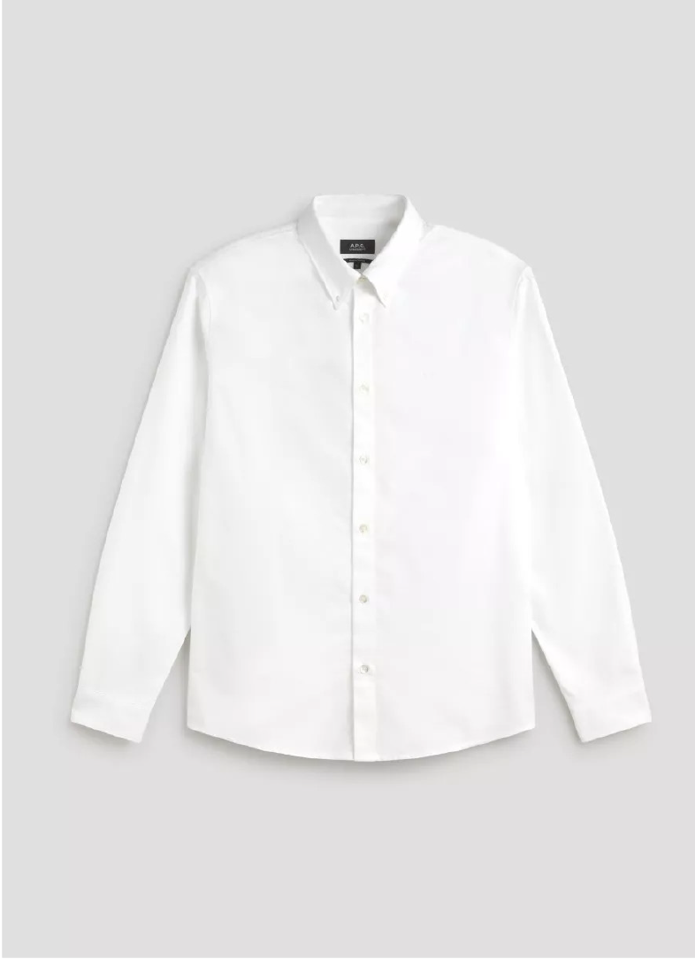 Camisa APC hombre invierno 2025 en MARFRANC