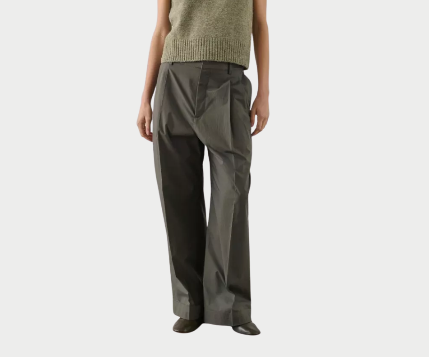 Pantalón Watson Soeur de corte recto y talle alto para mujer