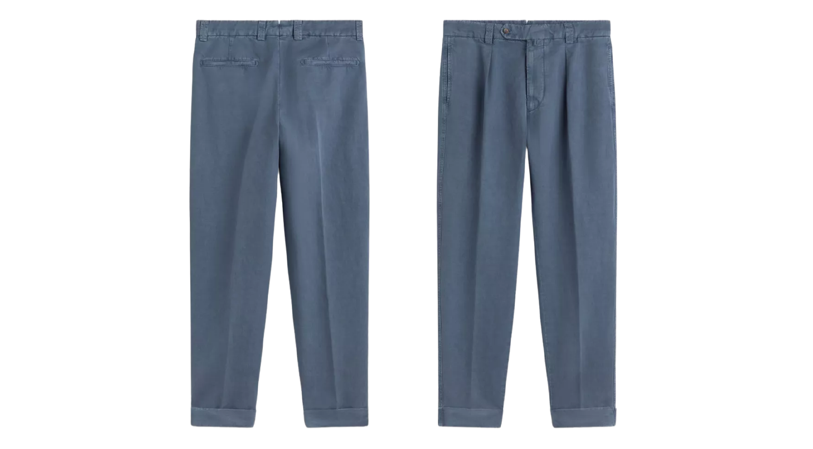 Pantalón Bellver de Les Heritiers para hombre, en color gris, de corte recto, ideal para un look moderno y casual.