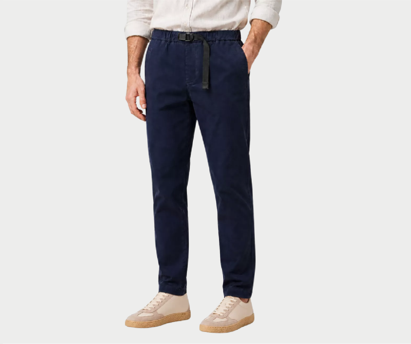 Pantalón casual White Sand 26SU6859 de diseño contemporáneo para hombre
