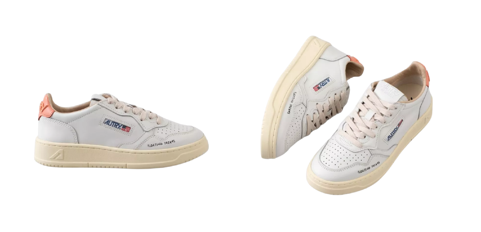 Sneakers Autry Medalist Low para mujer, estilo casual urbano.