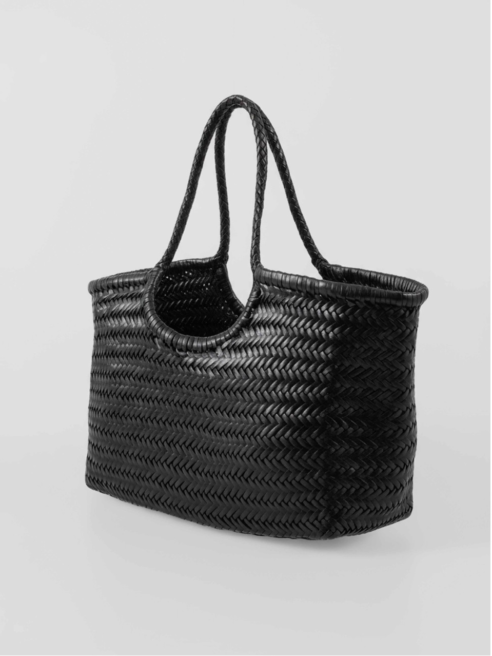 Bolso Nantucket Dragon Diffusion de piel trenzada artesanal otoño 2025 en MARFRANC