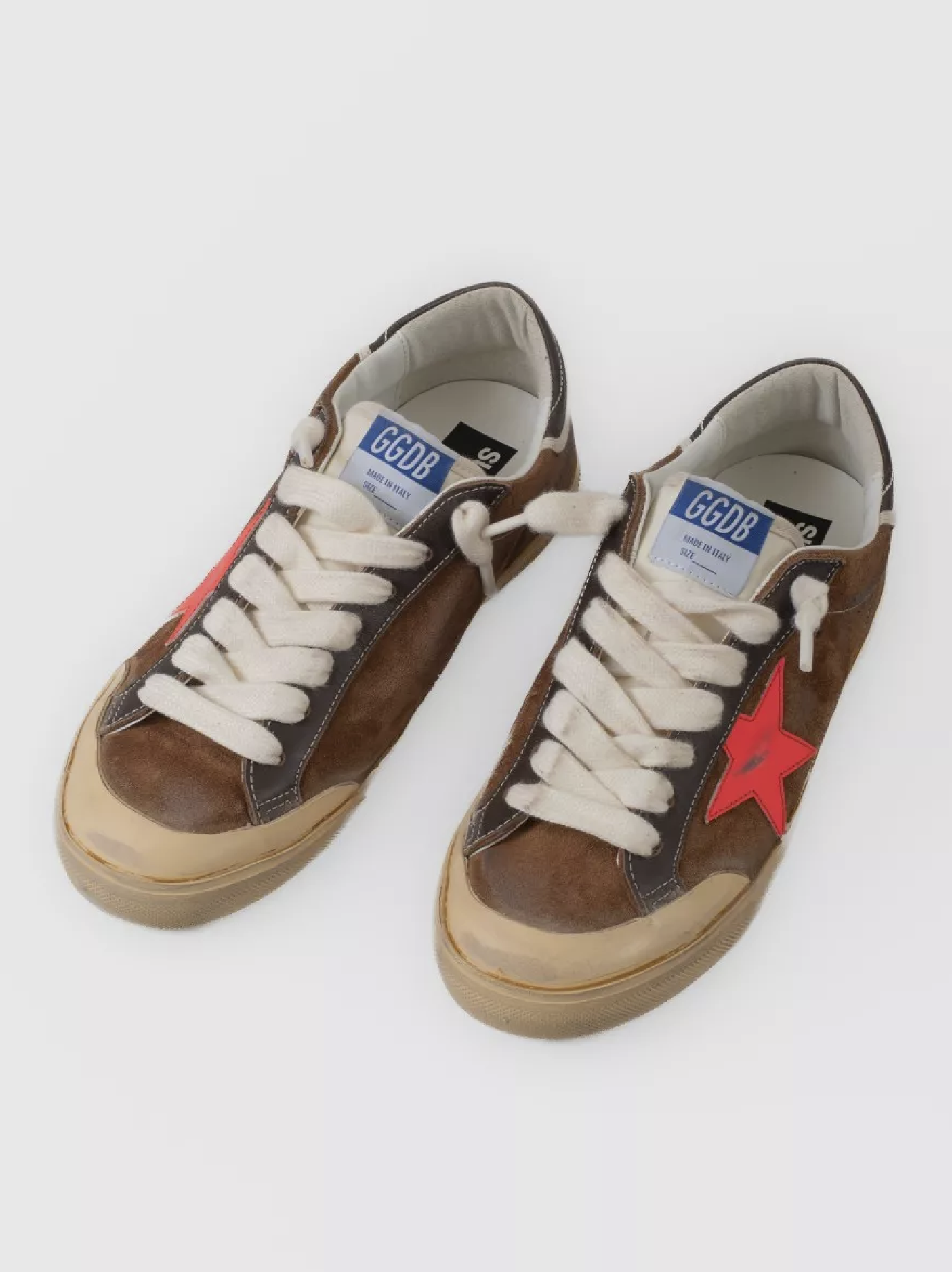 Zapatillas Golden Goose Super-Star Penstar con efecto desgastado para hombre